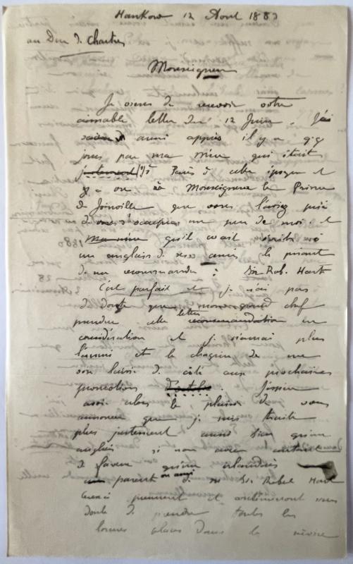 18830412 Albert au duc de Chartres 01.jpg