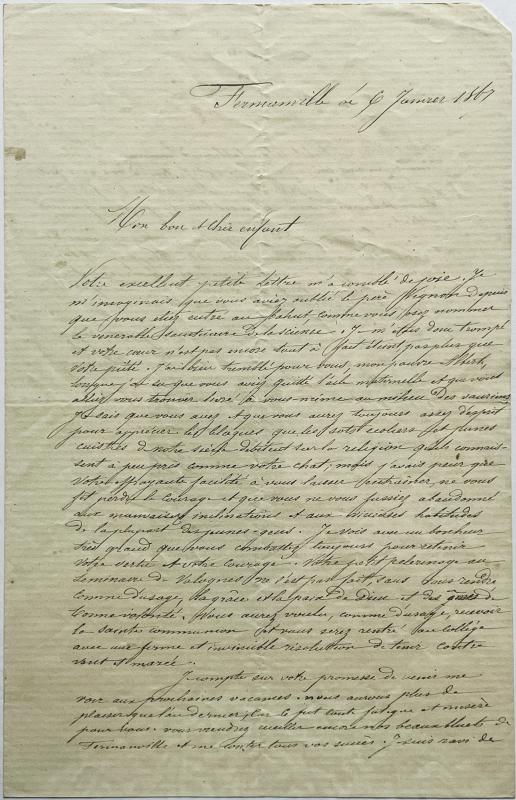 18670106 Père Vignon à Albert 01.jpg