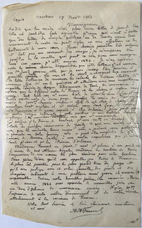 18831117 Albert à Duc de Chartres 01.jpg