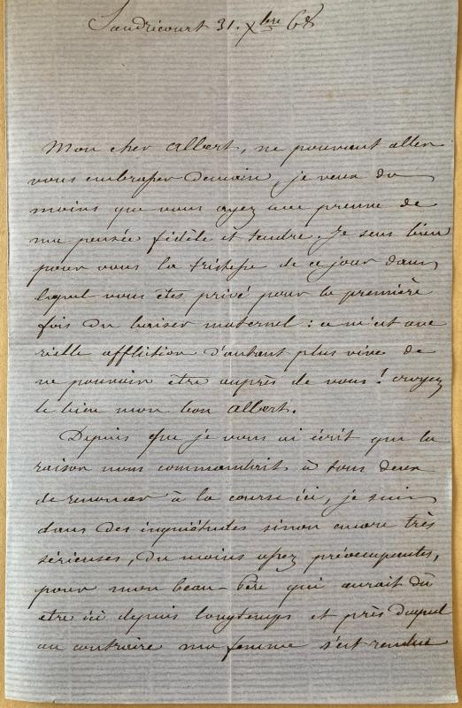 18681031 M de Beauvoir à Albert 01.jpg