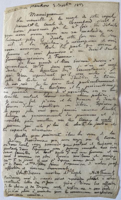 18830903 Albert à Duc de Chartres.jpg 18830903 Albert à Duc de Chartres.jpg