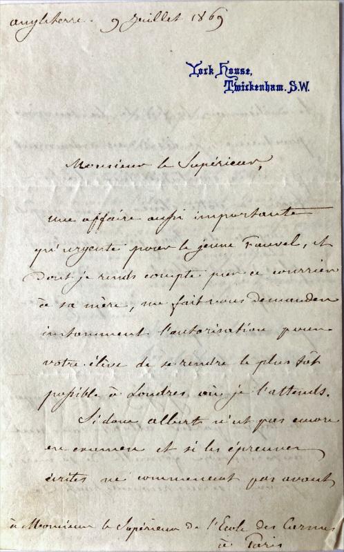 18690709 M de Beauvoir à Albert 01.jpg