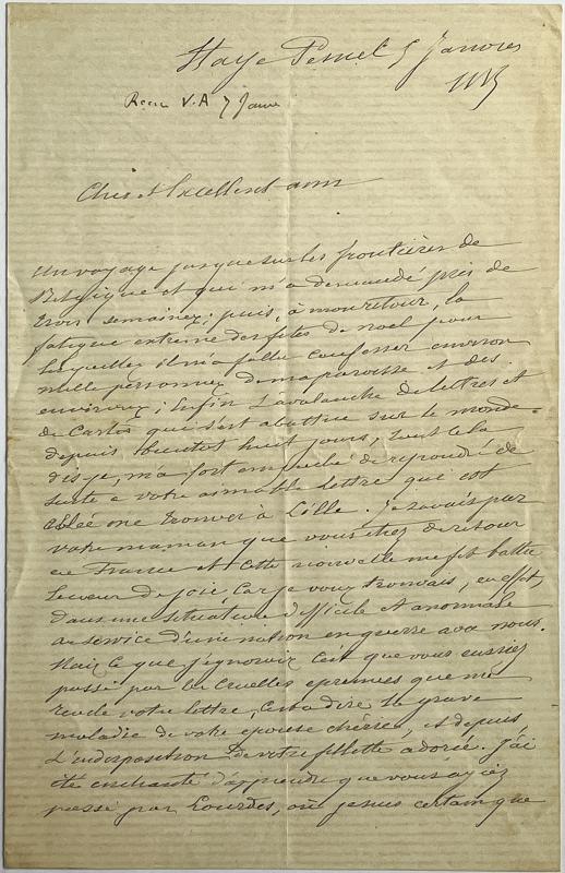 18730103 Père Vignon à Albert 01.jpg