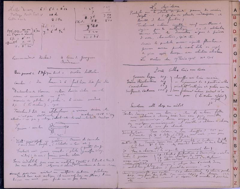 agenda Albert - 1907 - correspondances - 02.jpg