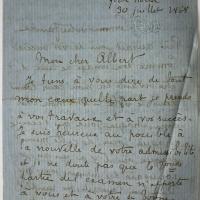 18680730 Ludovic de Beauvoir à Albert 01.jpg